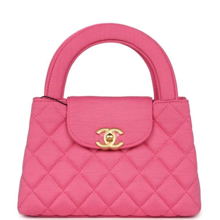 Chanel Small Kelly Shopper Pink Jersey — Buy Now