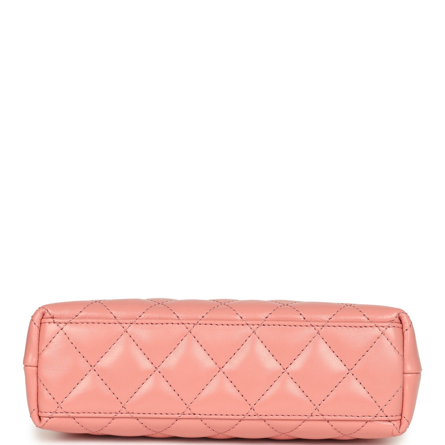 Chanel Small Kelly Shopper Coral Calfskin — view 6