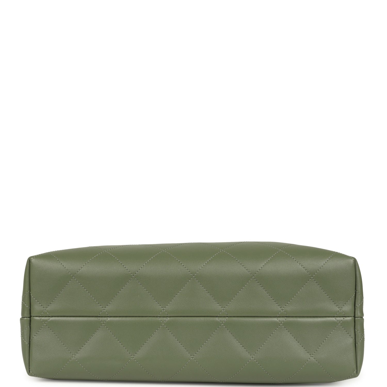 Chanel Small Hobo Khaki Calfskin — view 7