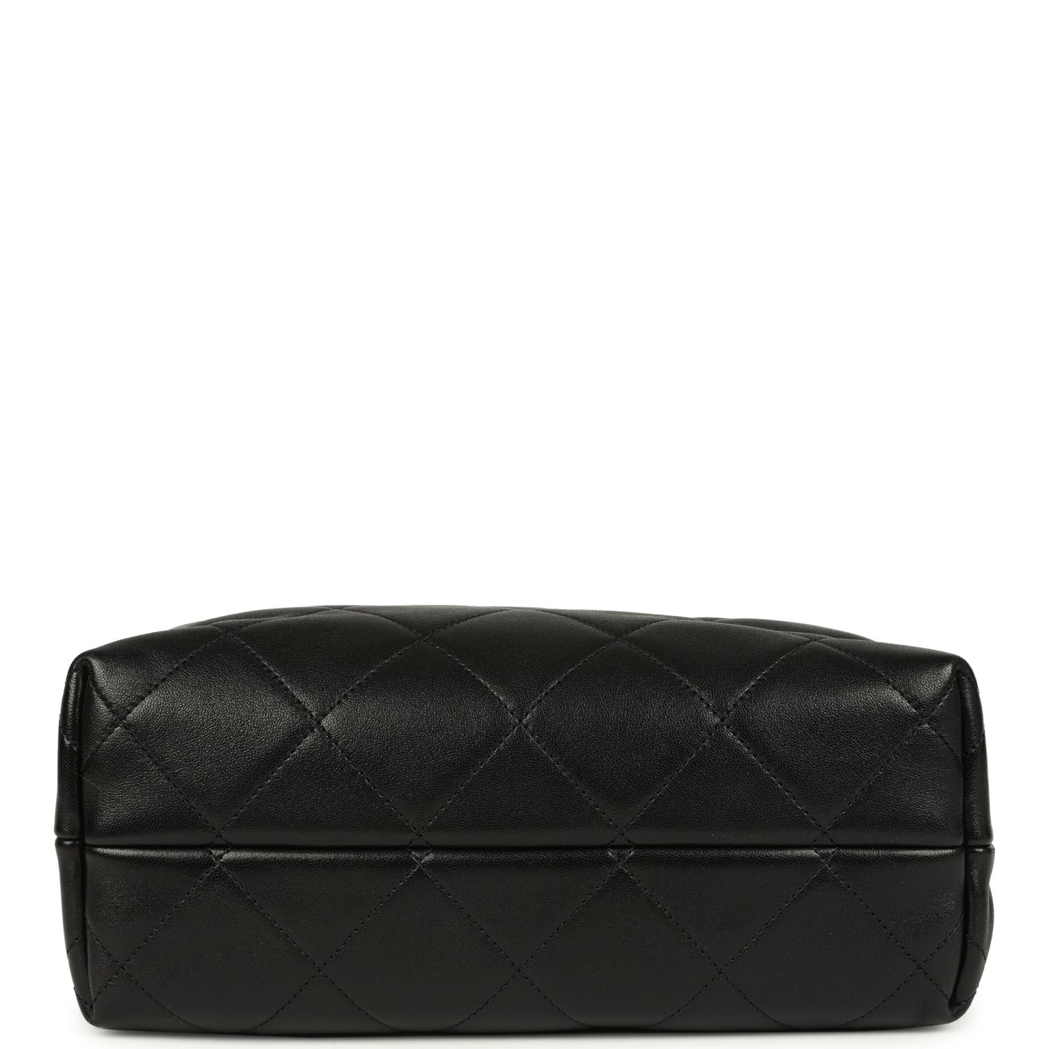 Chanel Shopping Bag Black Shiny Lambskin — view 7