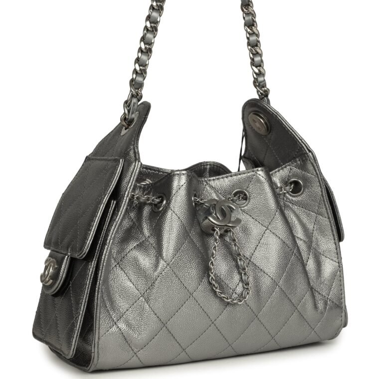 Chanel Mini Hobo Caviar for Sale — alternate view