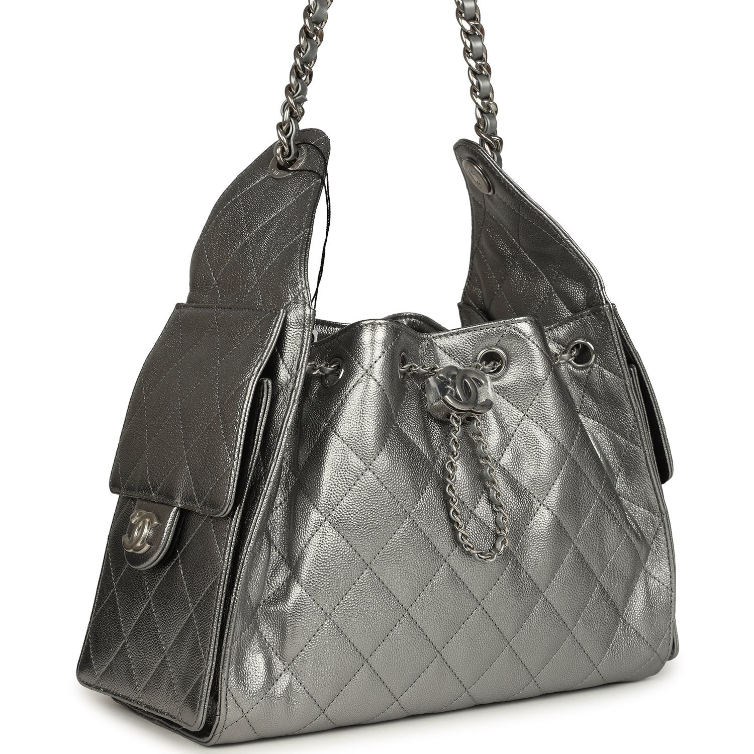Chanel Small Hobo Caviar — view 2