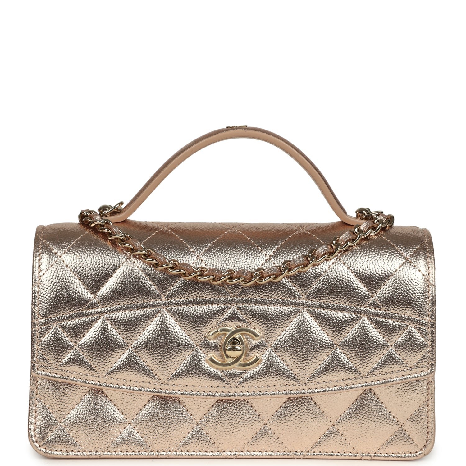 Chanel Wallet on Chain Shiny Caviar