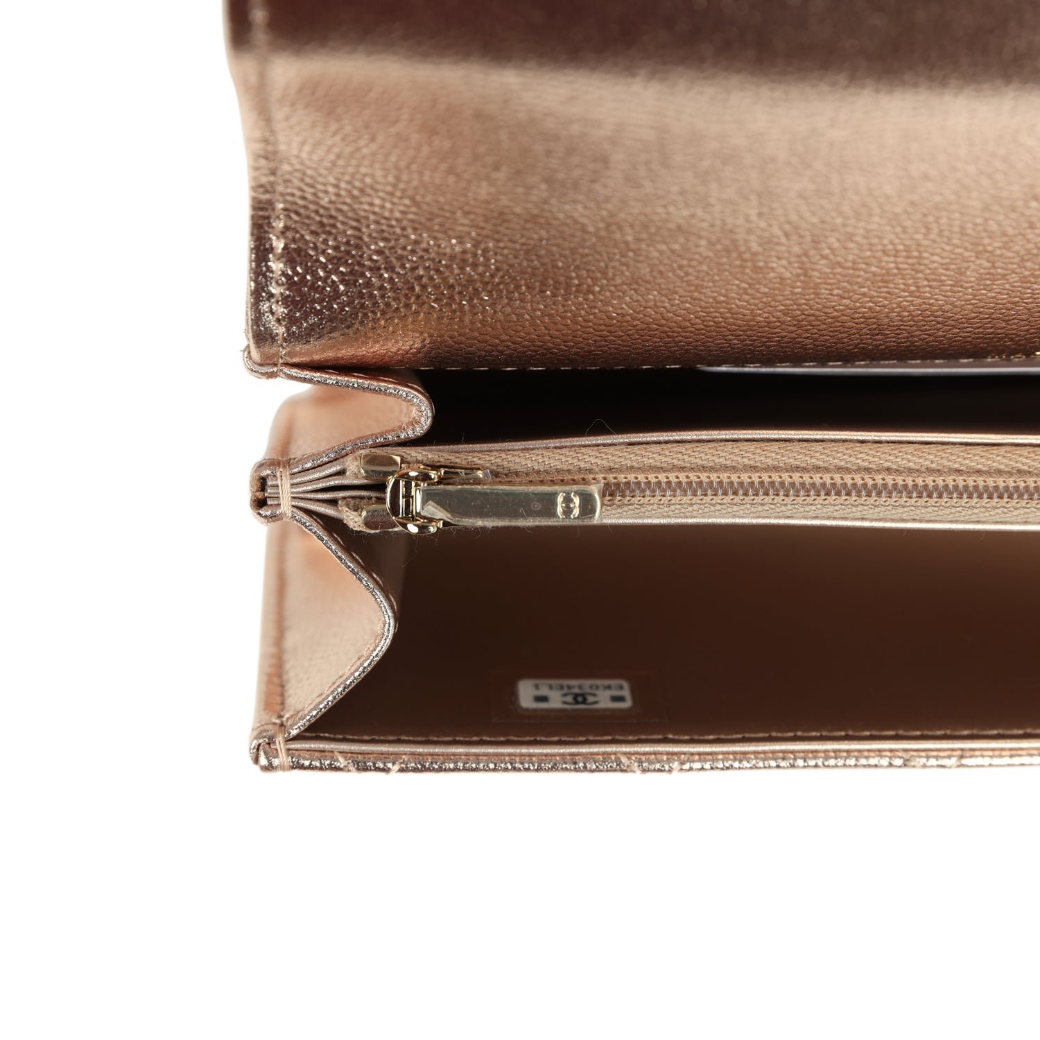 Chanel Wallet on Chain Shiny Caviar — view 9