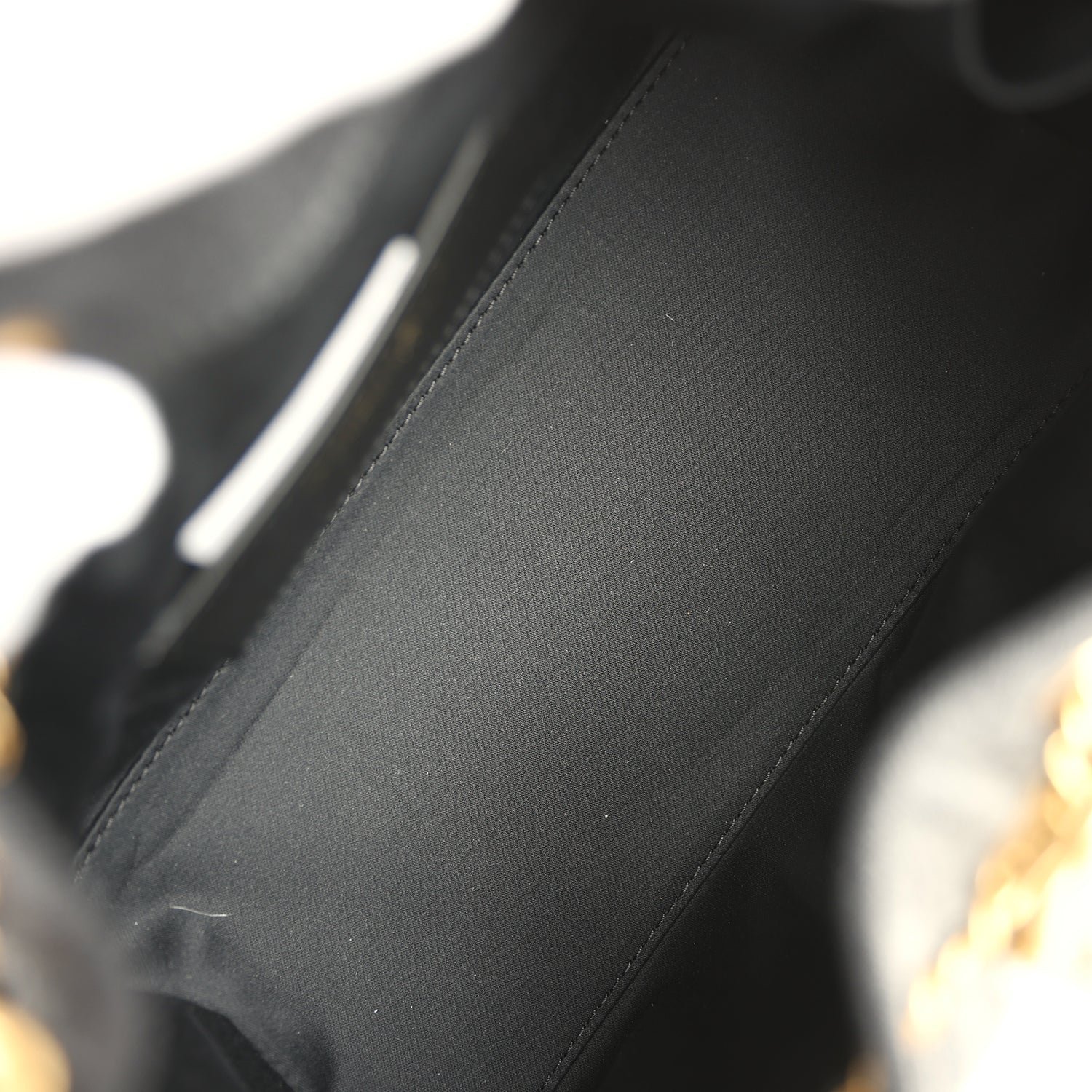 Chanel Small Hobo Black Denim — view 8