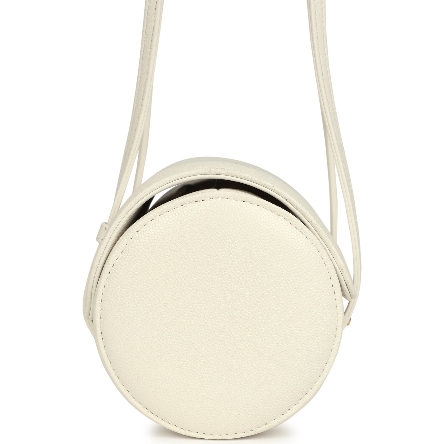 Chanel Coco Bowling White Shiny Caviar — view 5