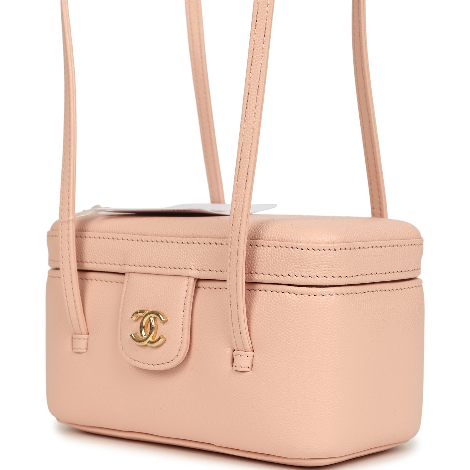 Chanel Vanity Light Pink Shiny Caviar — view 3