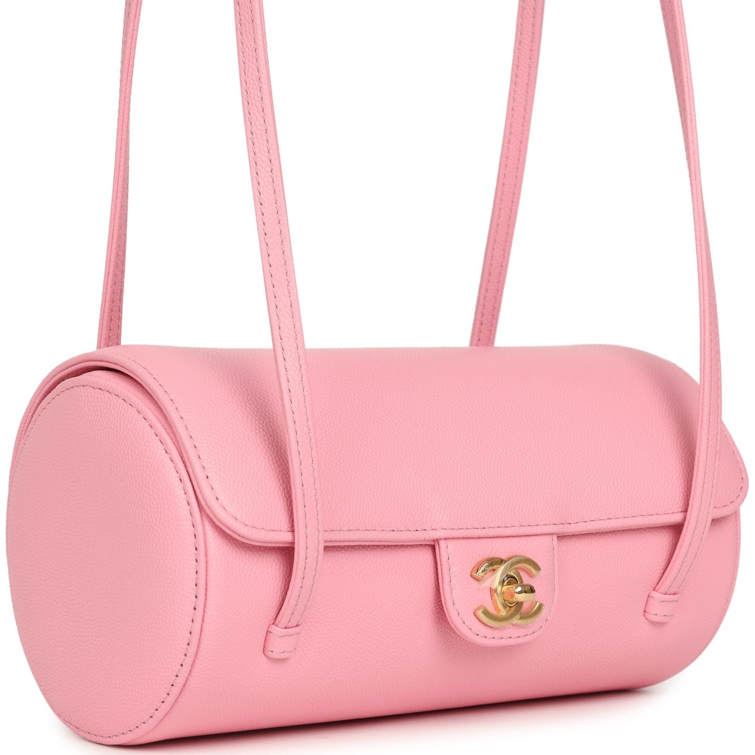 Chanel Coco Bowling Pink Shiny Caviar — view 2
