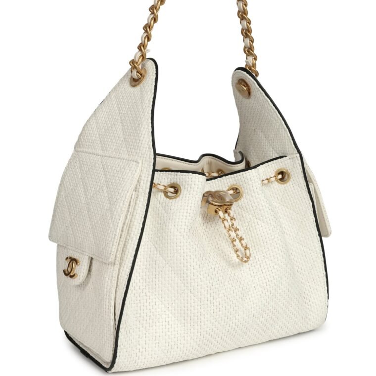 Chanel Small Hobo Black Calfskin Antique Gold for Sale — alternate view