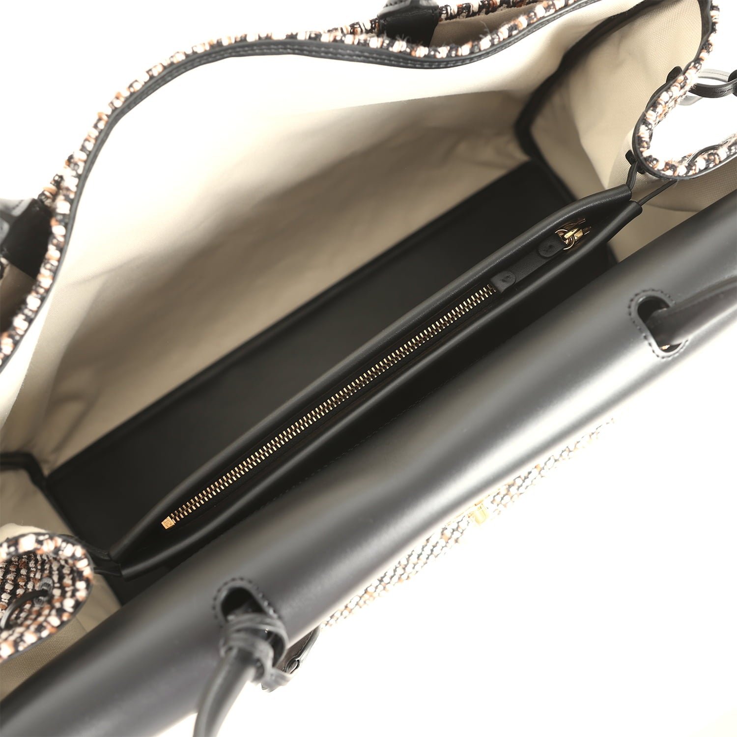 Chanel Shopping Tote Black Calfskin — view 7