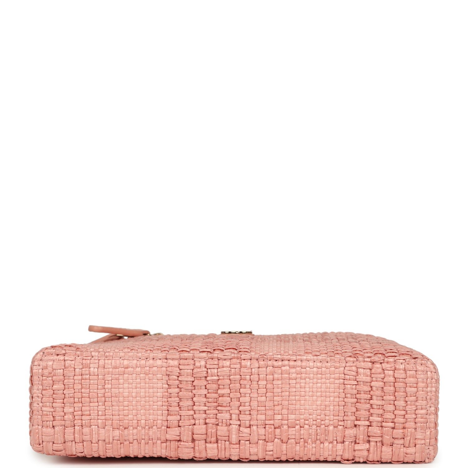 Chanel Vanity Case Light Pink Raffia — view 6