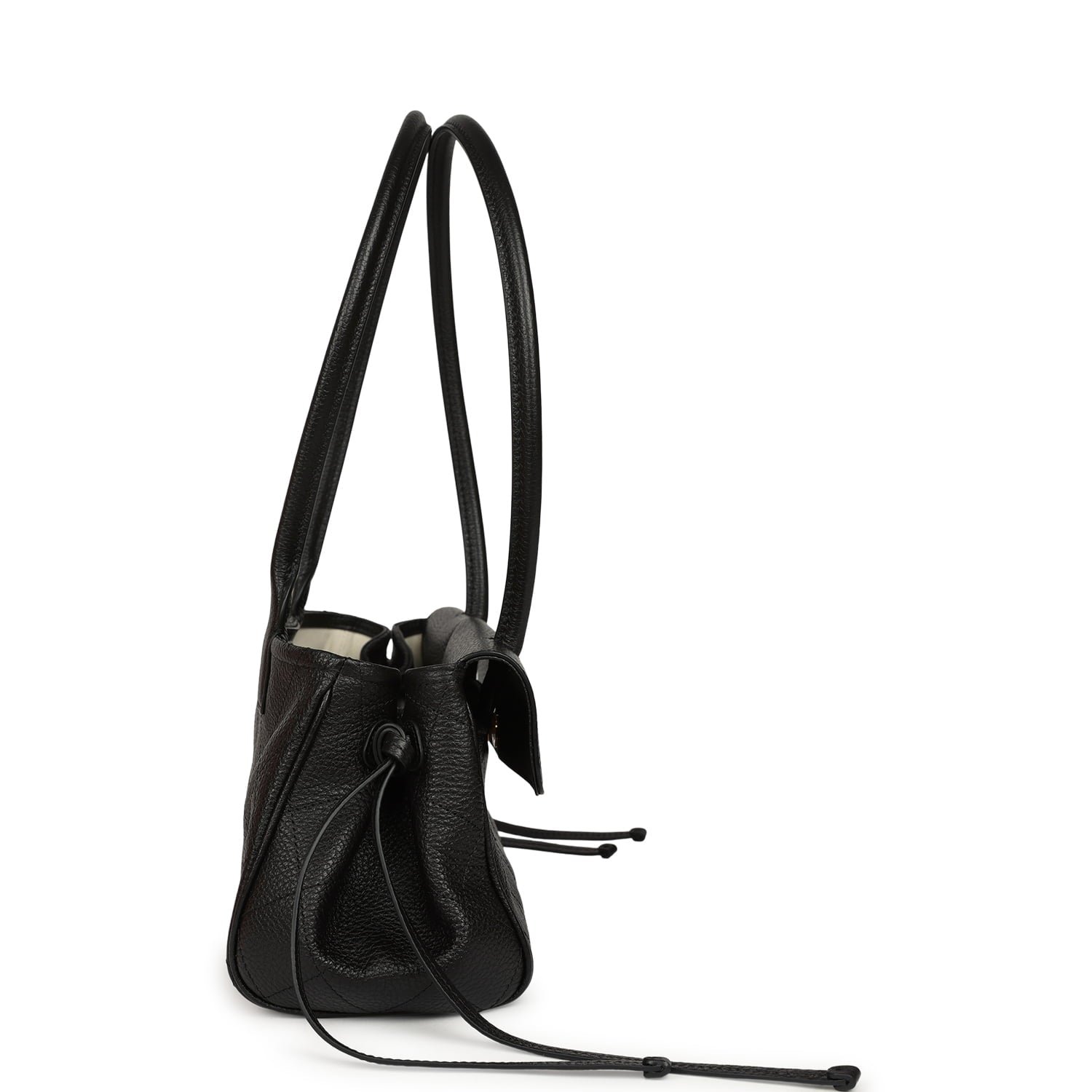 Chanel Small Shopping Tote Black Caviar — view 4