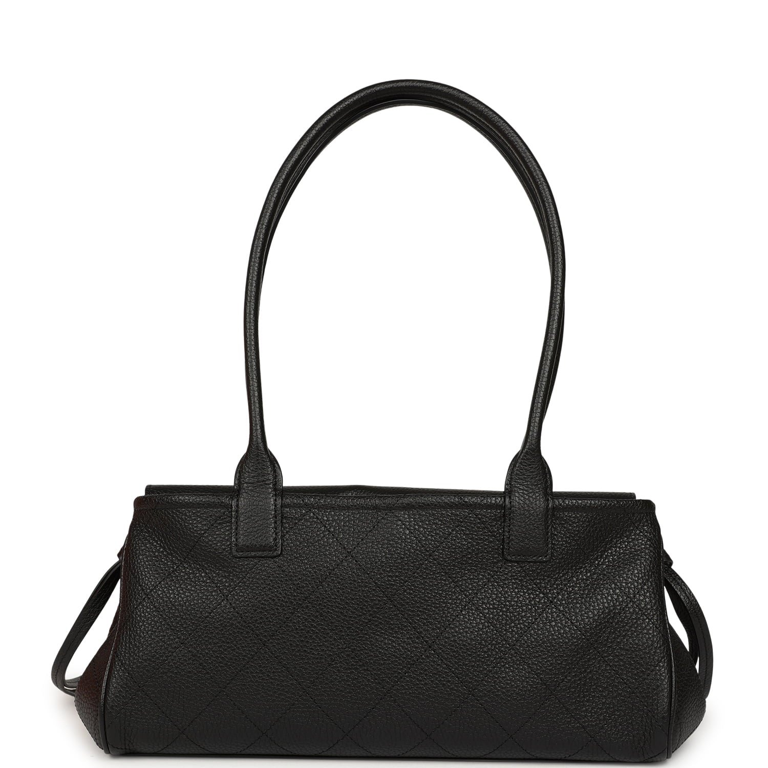 Chanel Small Shopping Tote Black Caviar — view 5