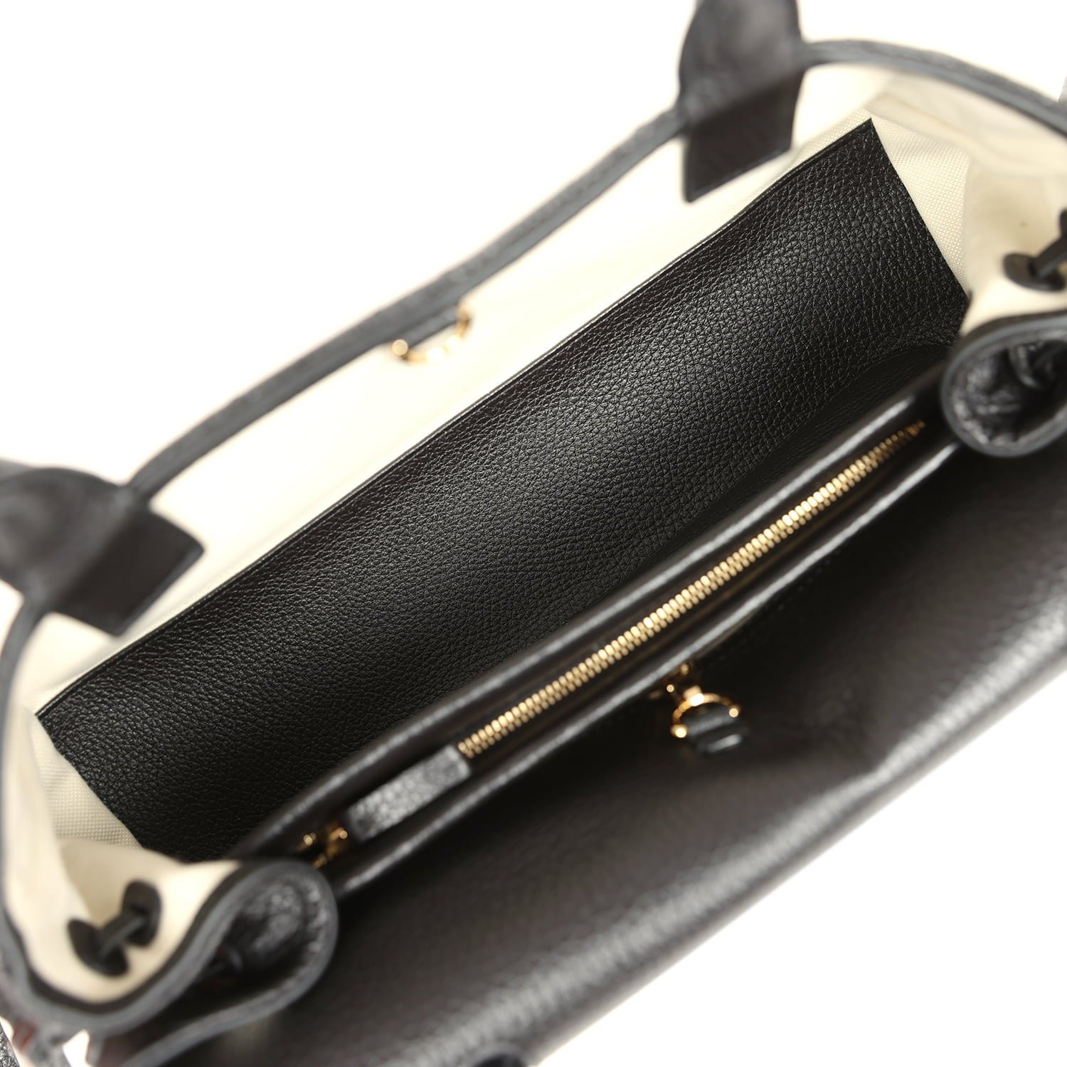 Chanel Small Shopping Tote Black Caviar — view 9
