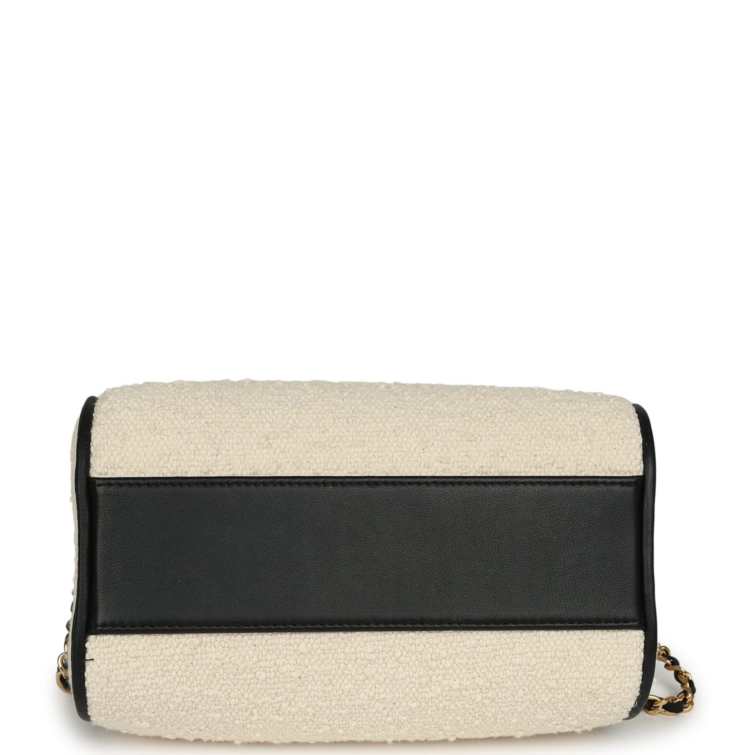 Chanel Mini Timeless Barrel Bag Black Calfskin Gold — view 7