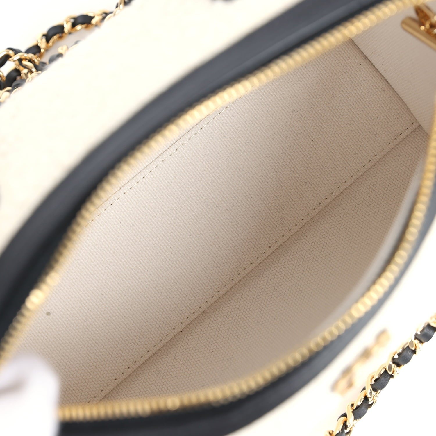 Chanel Mini Timeless Barrel Bag Black Calfskin Gold — view 8