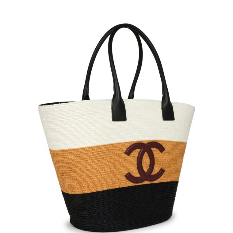 Chanel Small Shopping Bag Dark Beige Calfskin — Buy Now — alternate view