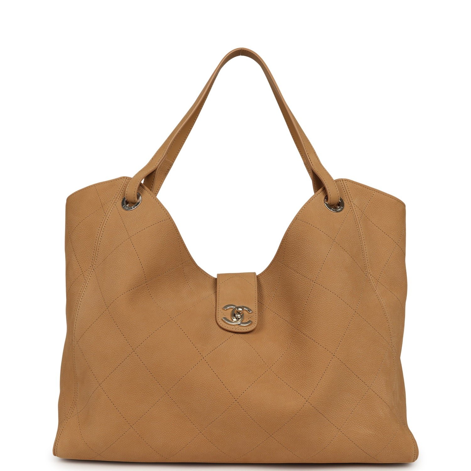 Chanel Maxi Shopping Bag Beige