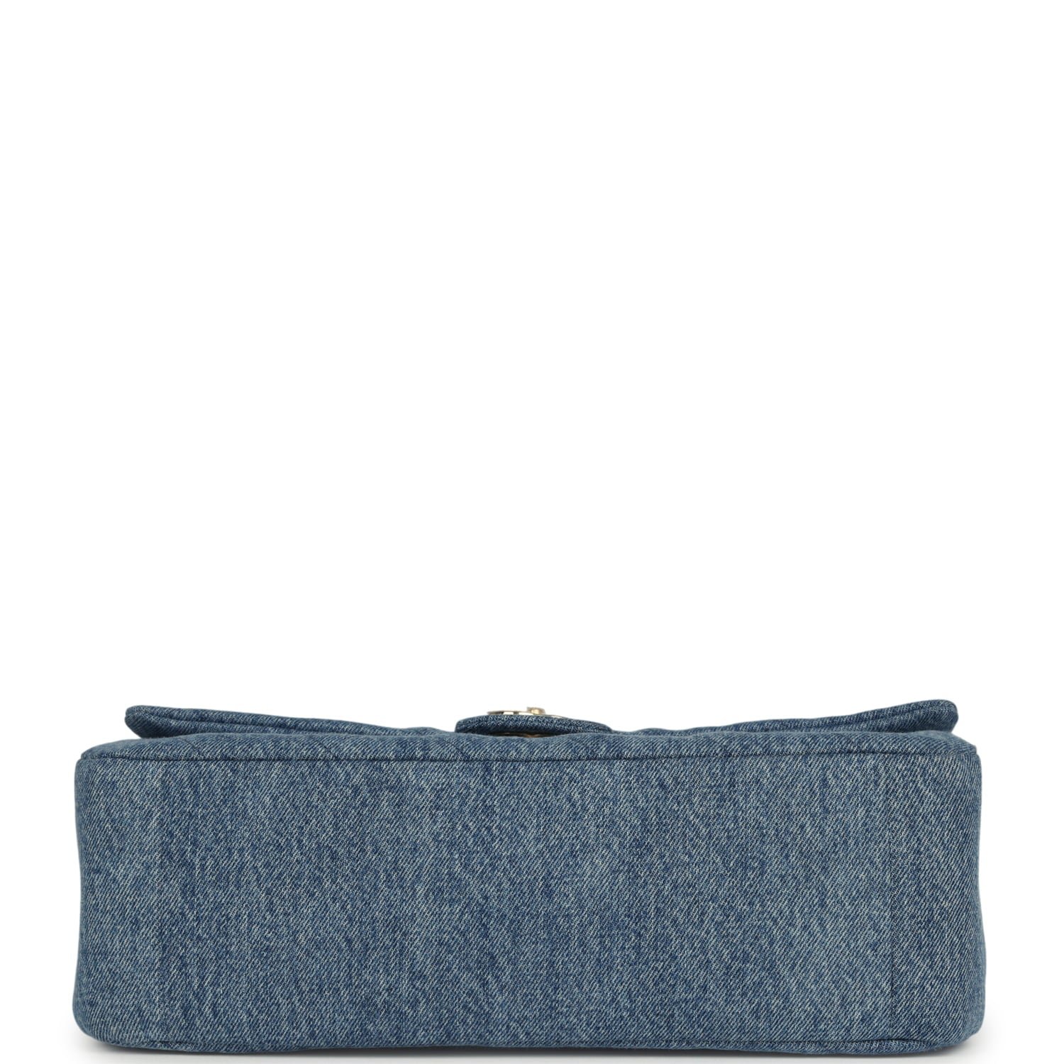 Chanel Small Flap Bag Blue Denim — view 6
