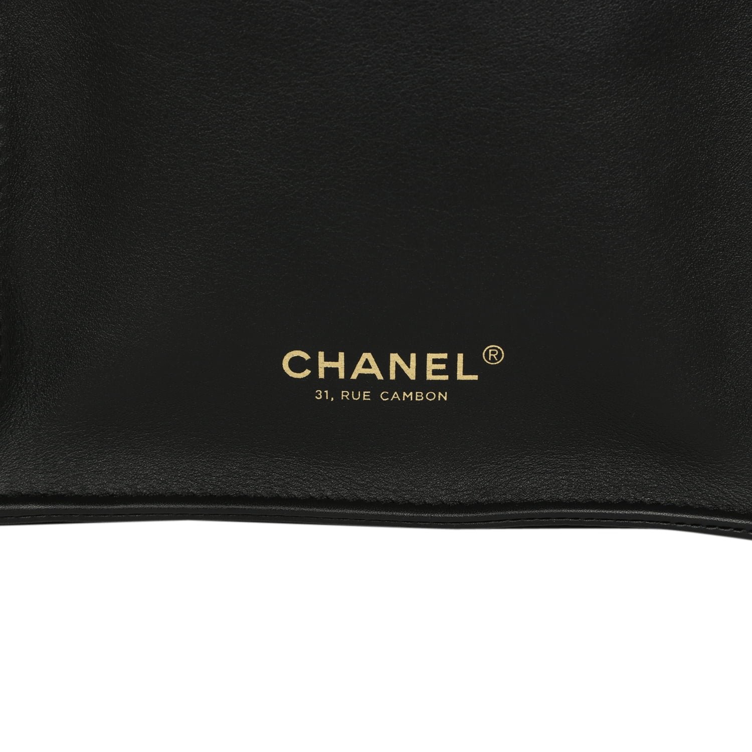 Chanel Mini Grocery Bag Black Calfskin — view 6
