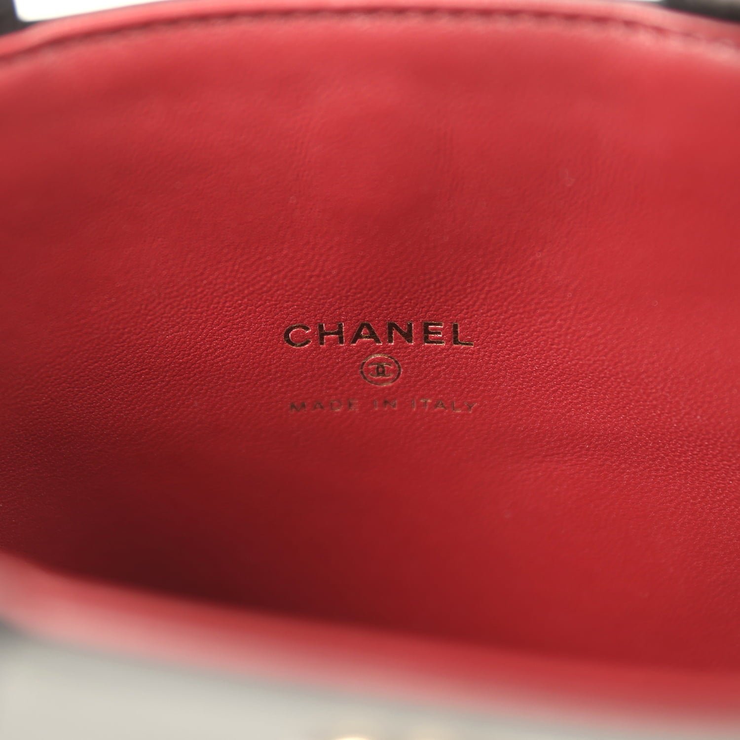 Chanel Mini Grocery Bag Black Calfskin — view 10