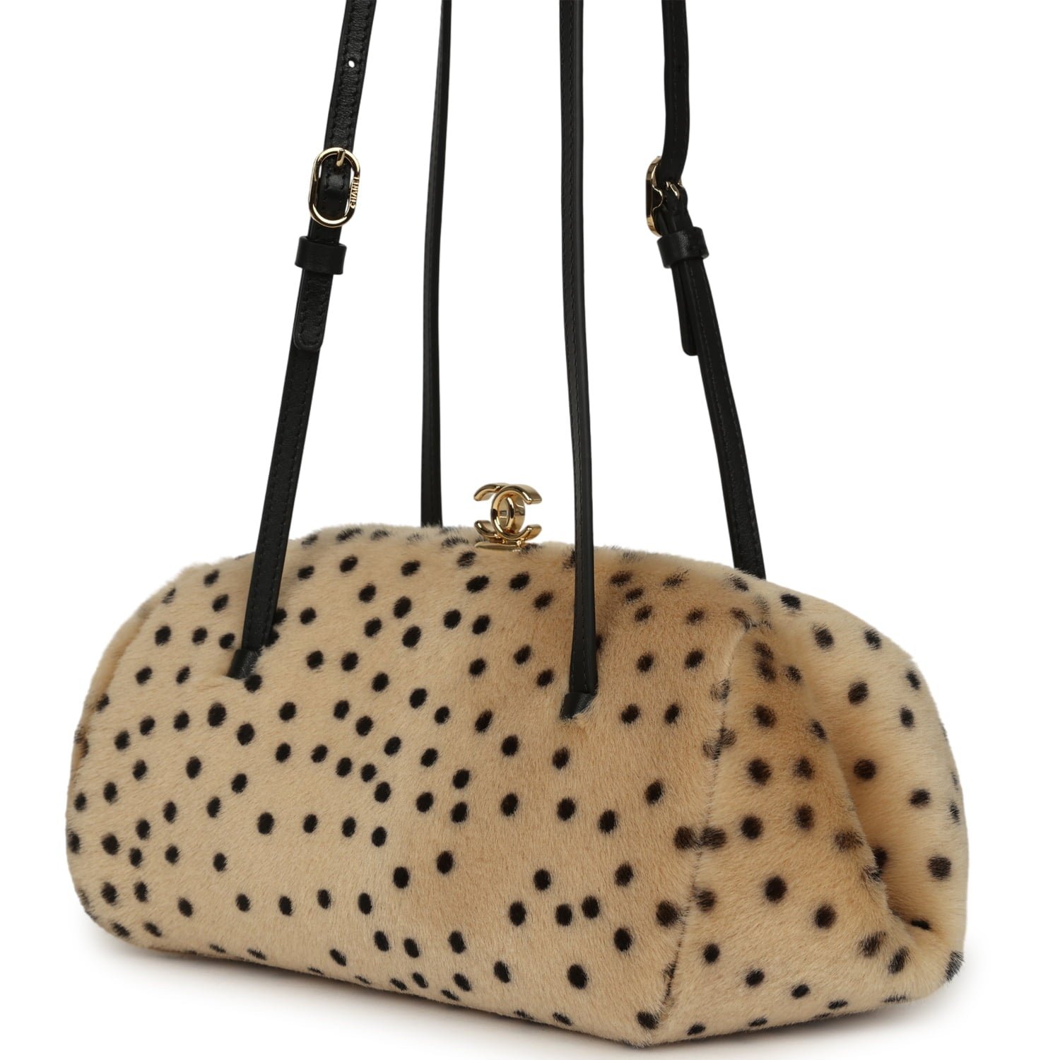 Chanel Clutch Light Beige Calf Hair — view 3