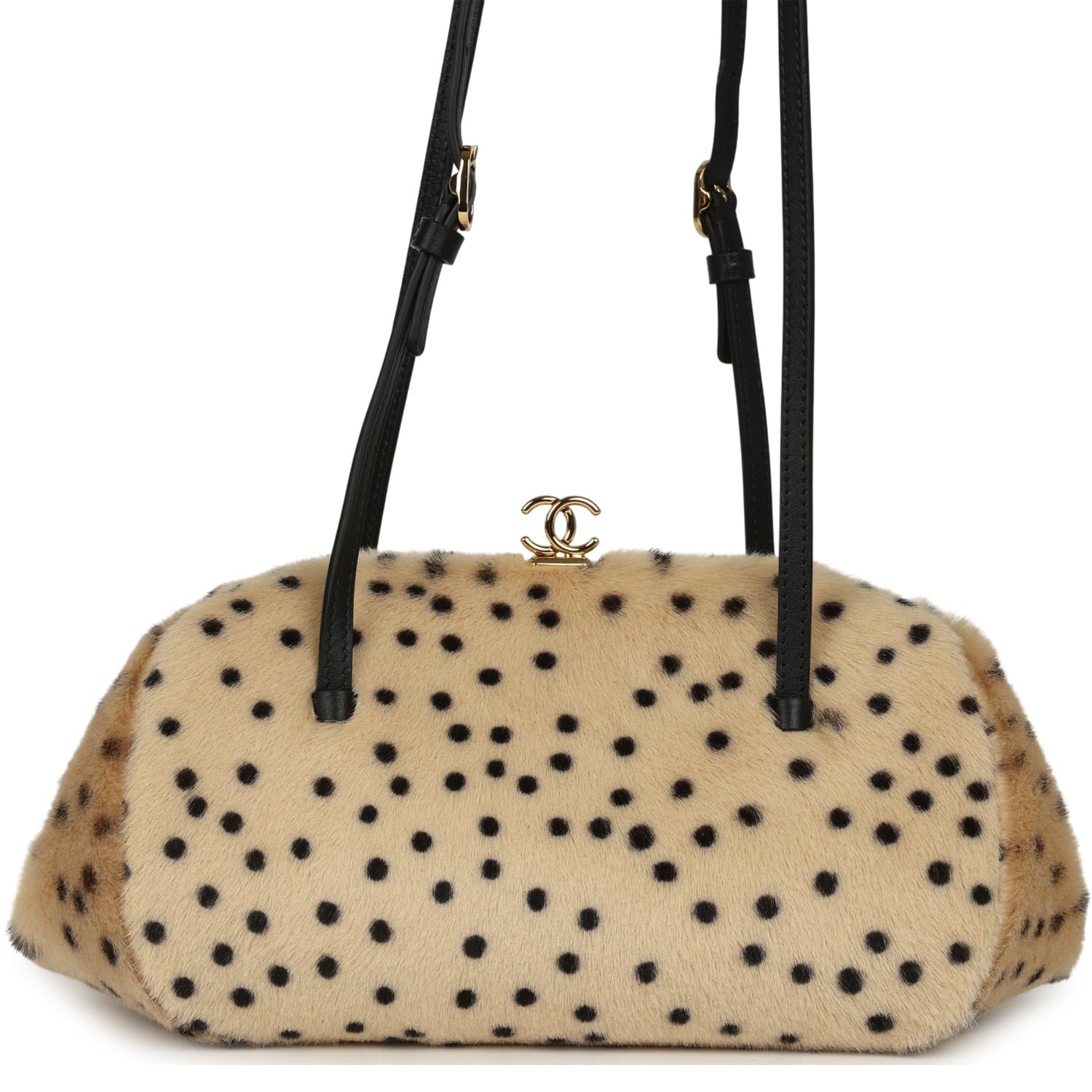 Chanel Clutch Light Beige Calf Hair — view 5