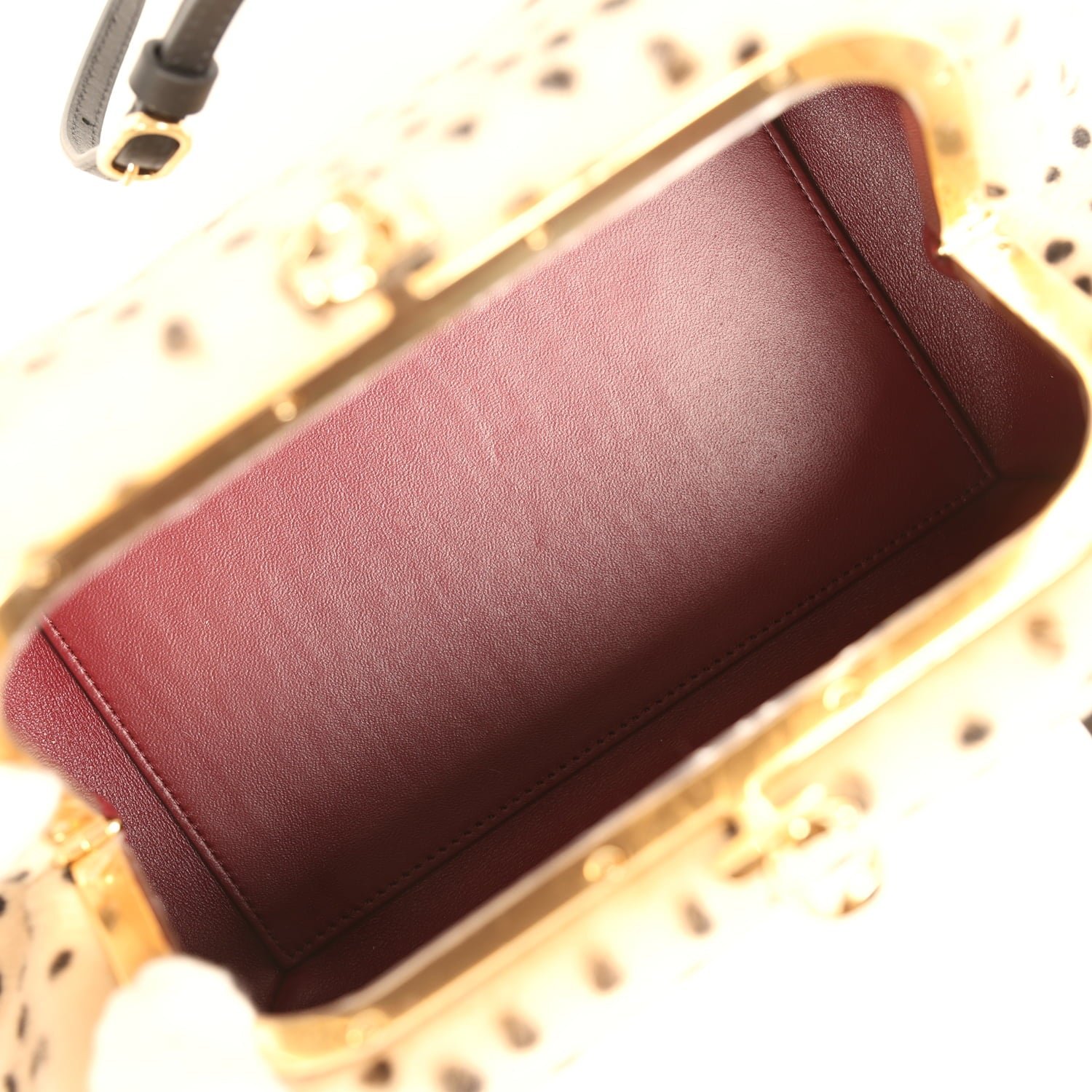 Chanel Clutch Light Beige Calf Hair — view 8