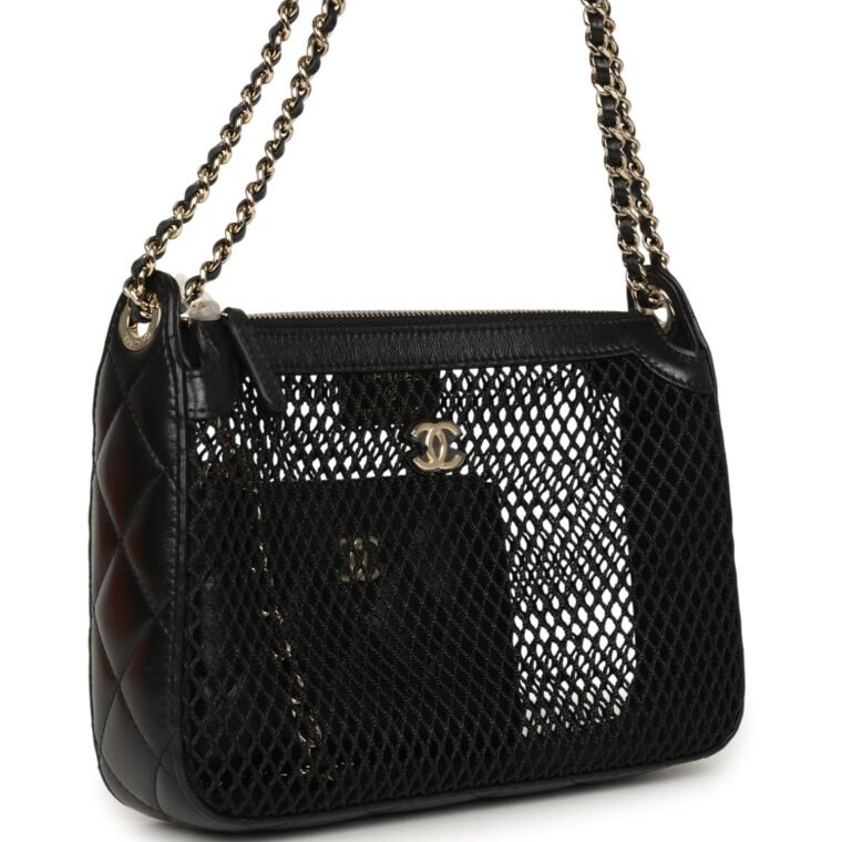 Chanel Clutch with Chain Black Shiny Lambskin — Buy Now — alternate view