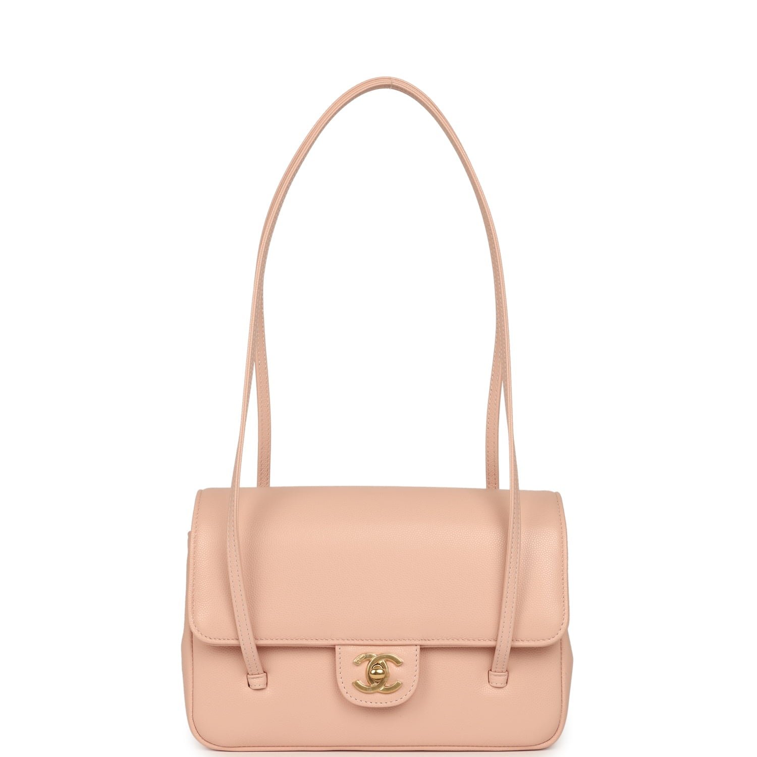 Chanel Small Flap Bag Light Pink Shiny Caviar