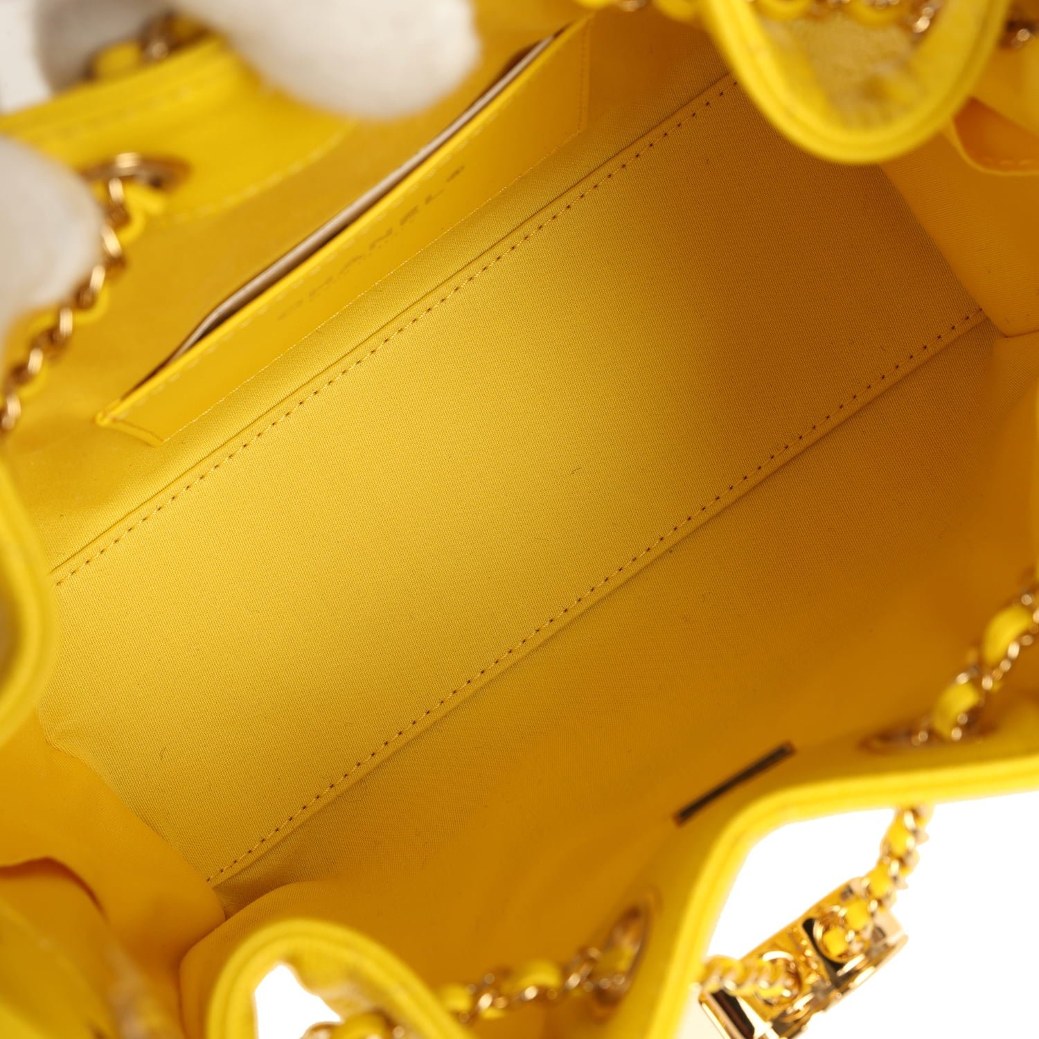 Chanel Mini Hobo Yellow Caviar Gold — view 8