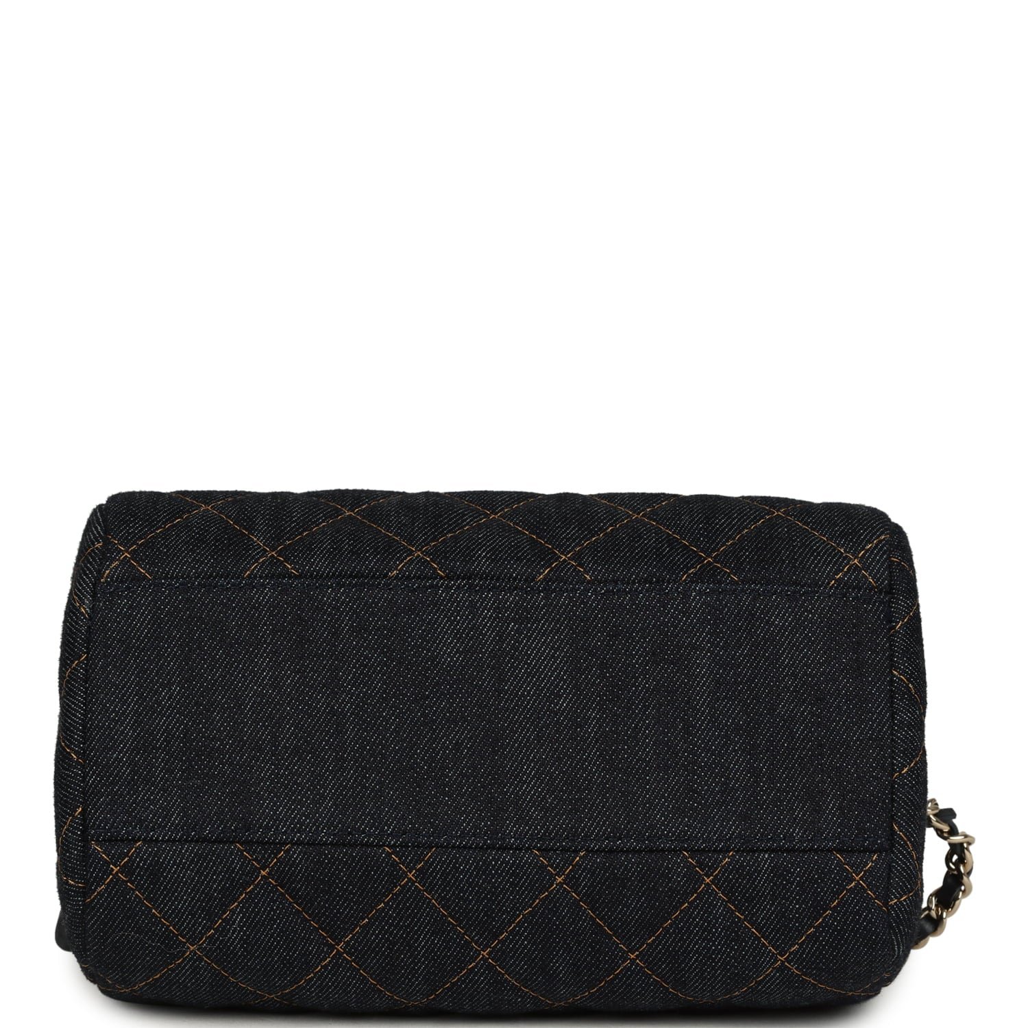 Chanel Mini Timeless Barrel Bag Denim — view 6