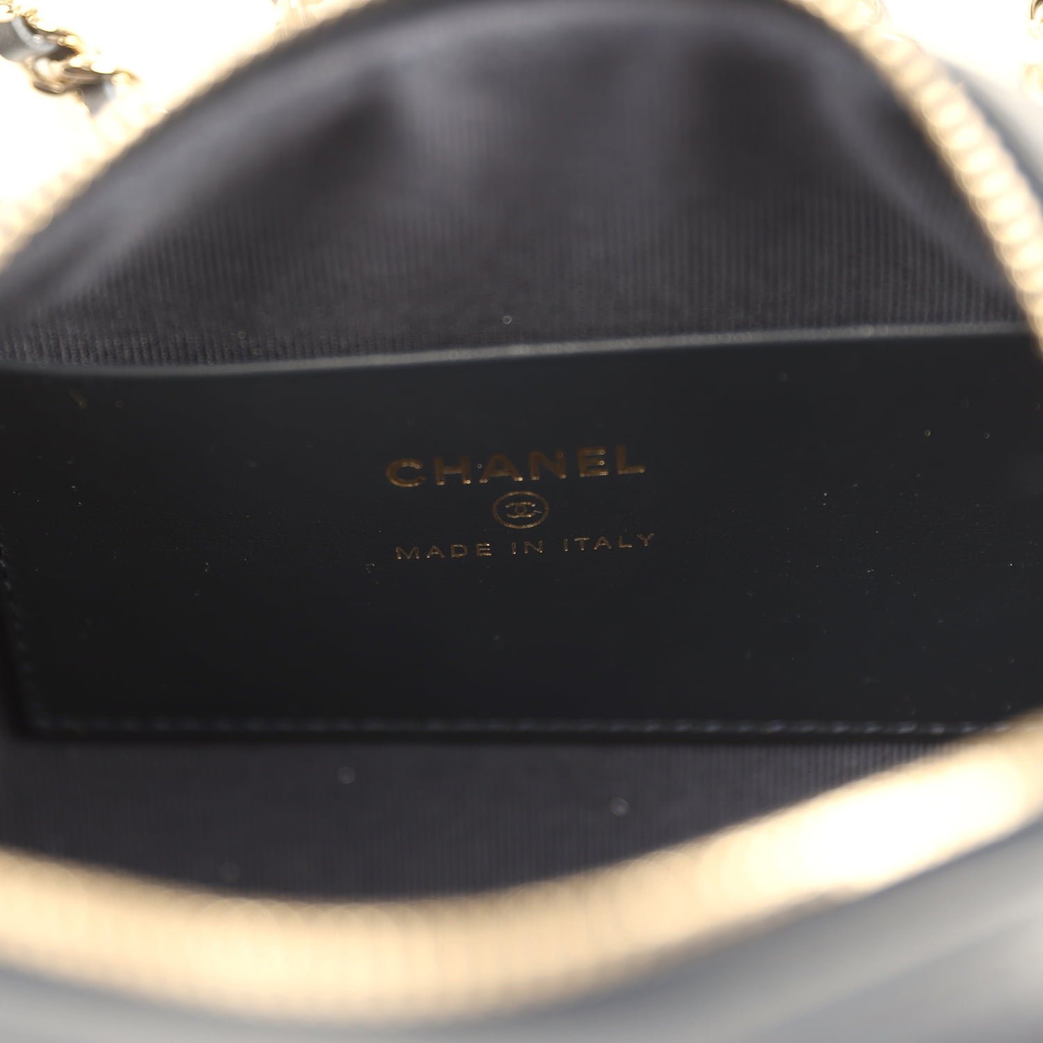 Chanel Mini Timeless Barrel Bag Denim — view 9