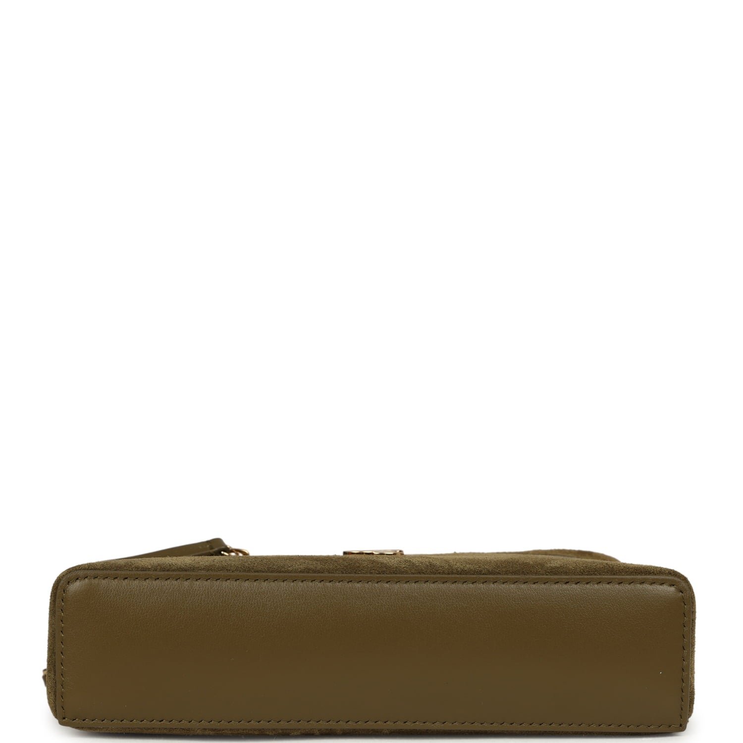 Chanel Vanity Case Khaki Suede — view 7