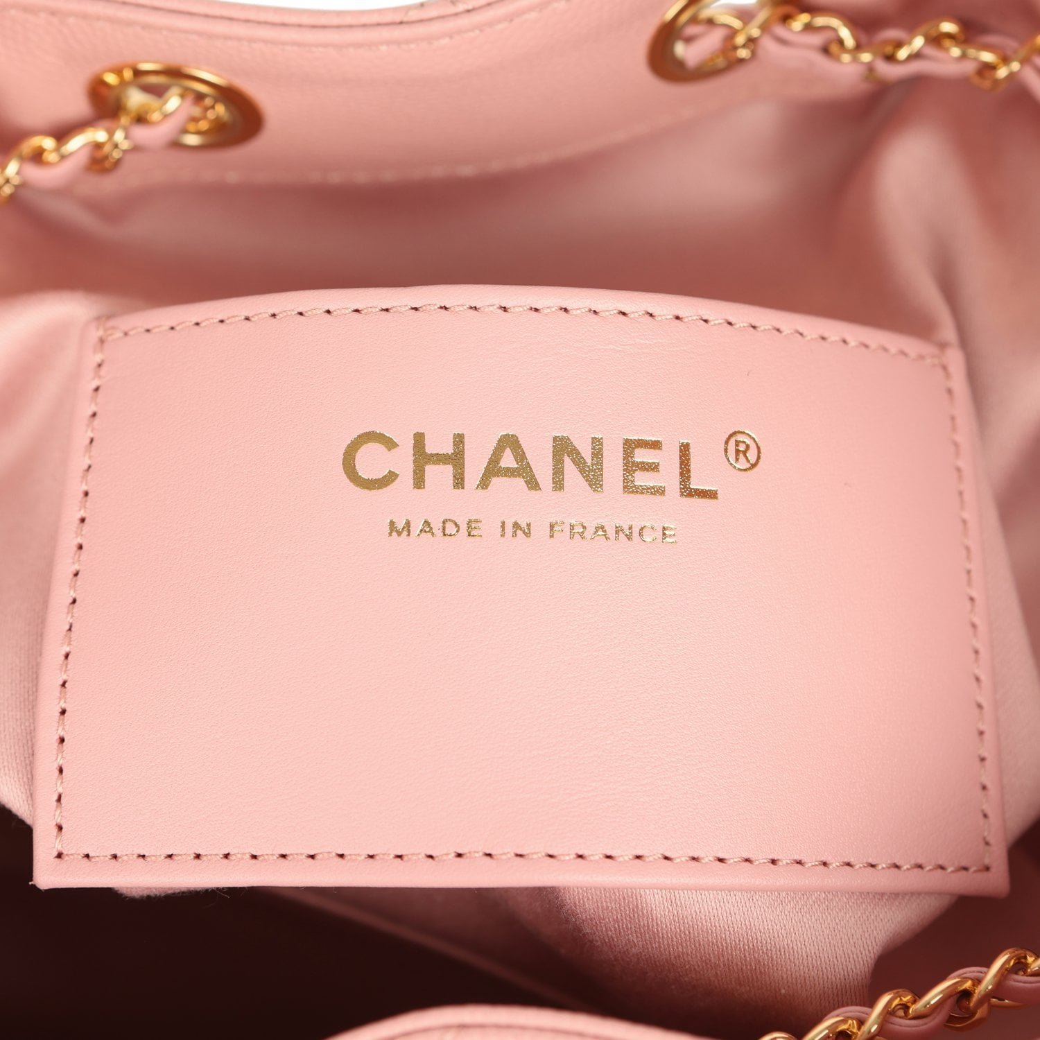 Chanel Small Hobo Light Pink Caviar — view 9
