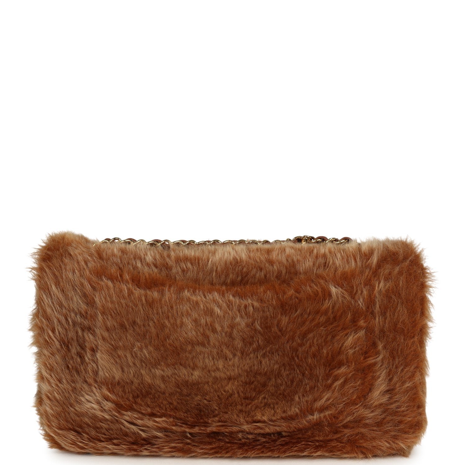 Chanel Small Flap Bag Brown Lambskin — view 5