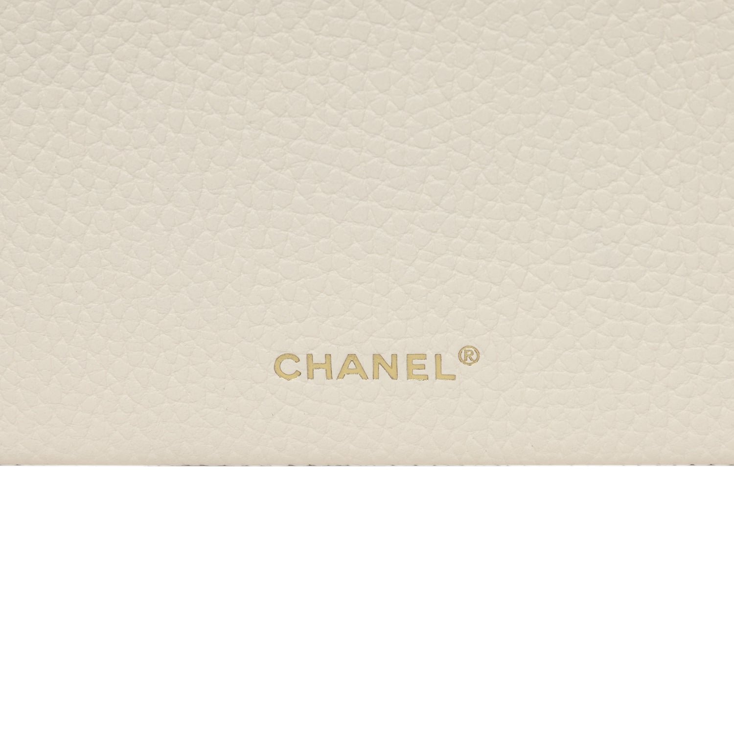 Chanel Vanity Case White Calfskin — view 6