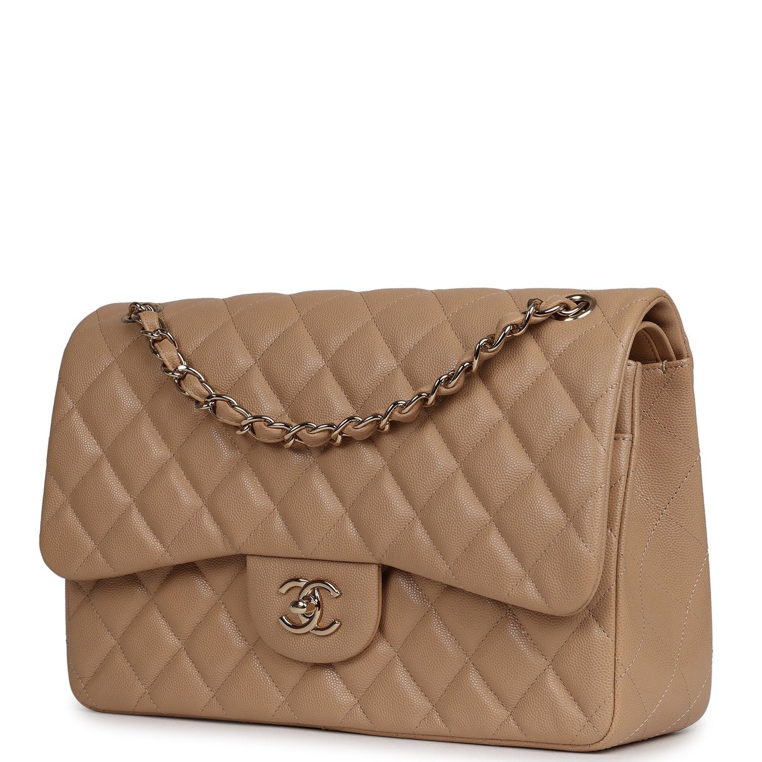 Chanel Jumbo Classic Double Flap Caviar — view 3