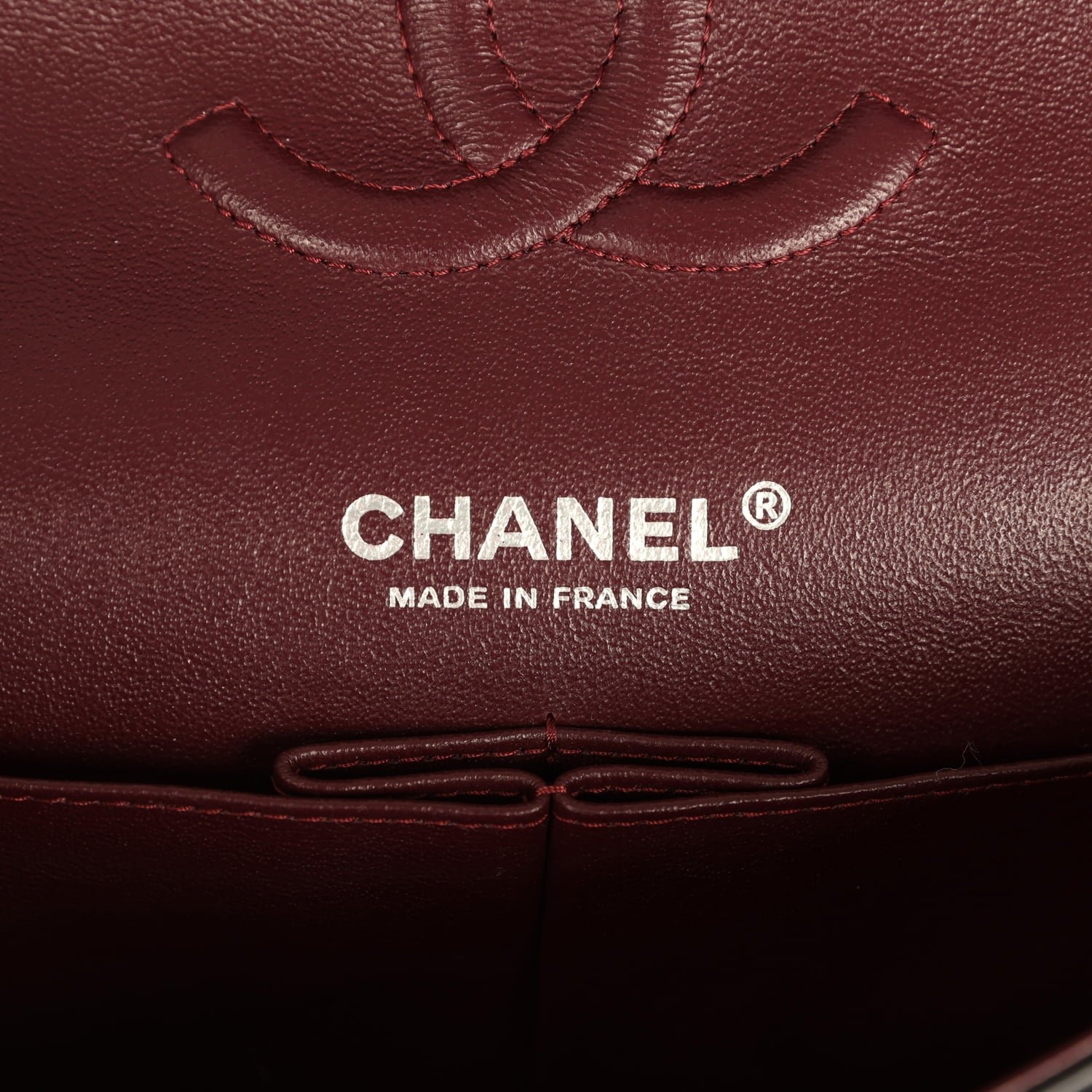 Pre-Owned Chanel Medium Classic Double Flap Black Silver — view 8