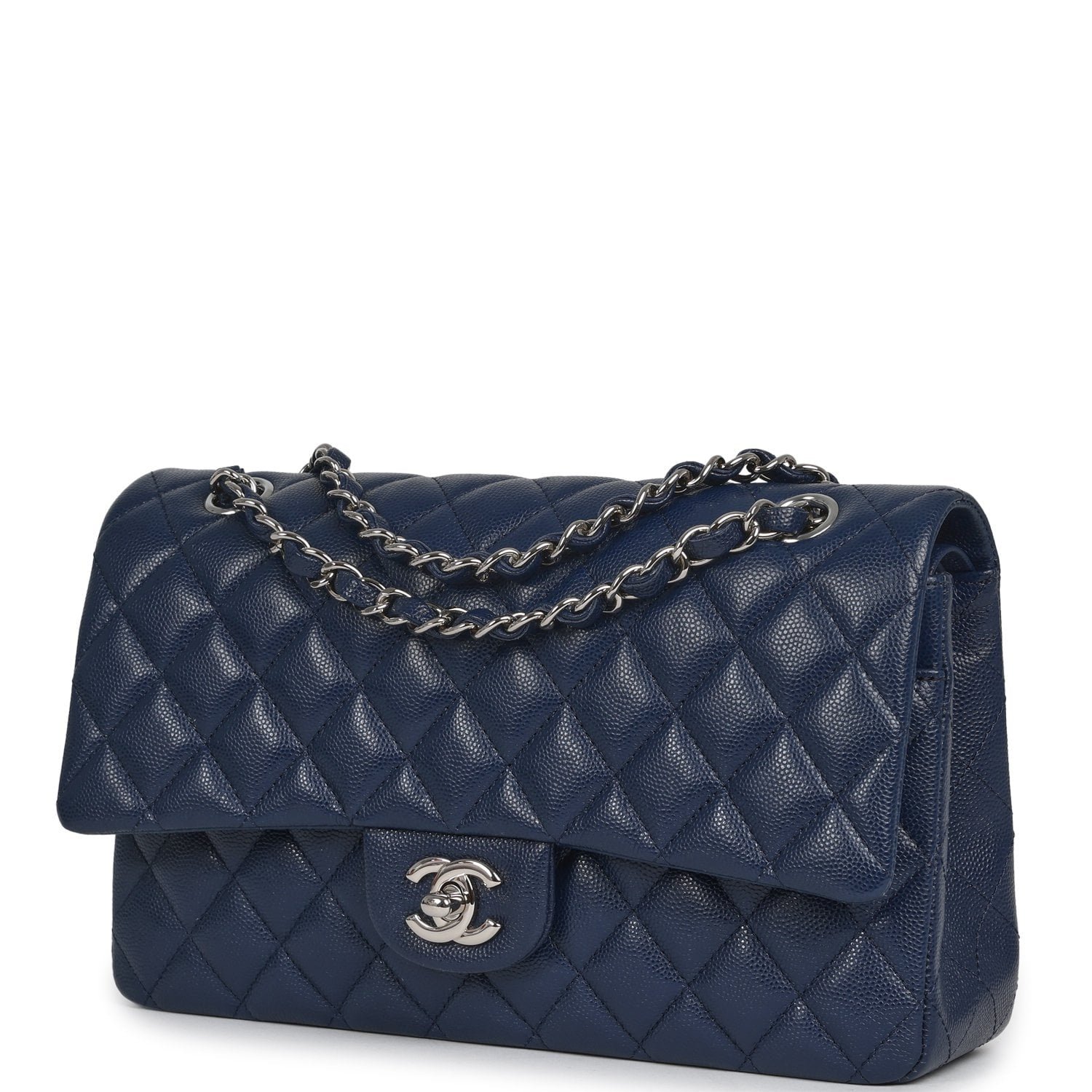 Pre-Owned Chanel Medium Classic Double Flap Caviar — view 3