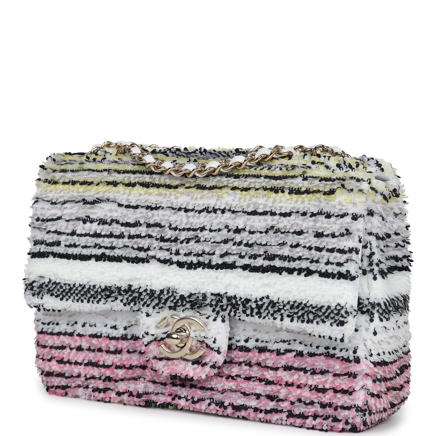Chanel Mini Flap Bag Multicolor Sequin — view 3