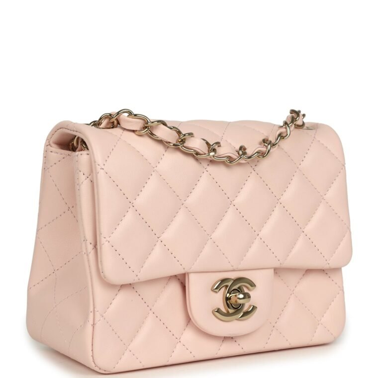 Chanel Mini Flap Bag Pink Lambskin — Buy Now — alternate view