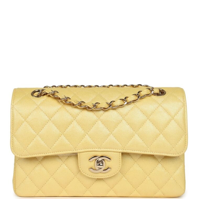 Chanel Small Classic Double Flap Iridescent Caviar for Sale