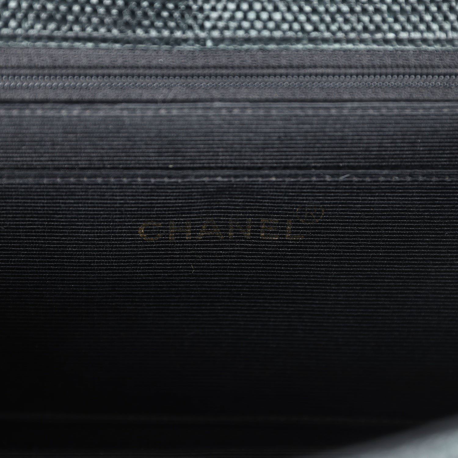 Vintage Chanel Flap Bag Black Raffia — view 9