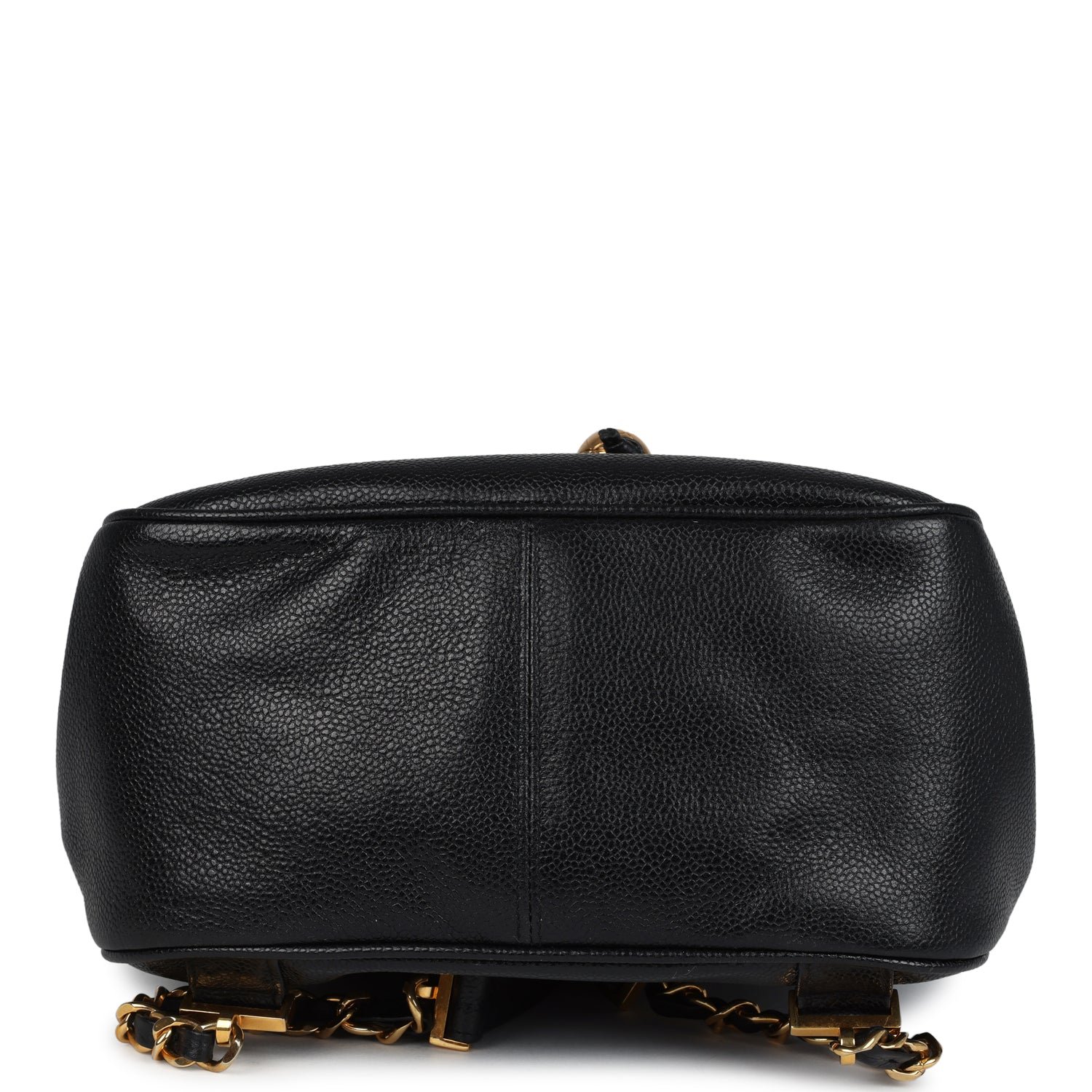 Vintage Chanel Medium Backpack Black Caviar — view 7