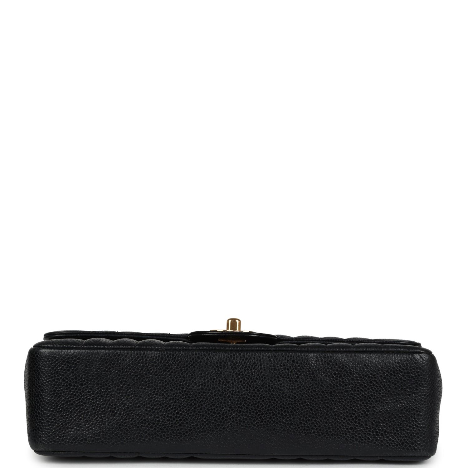 Vintage Chanel Medium Flap Bag Black Caviar — view 6