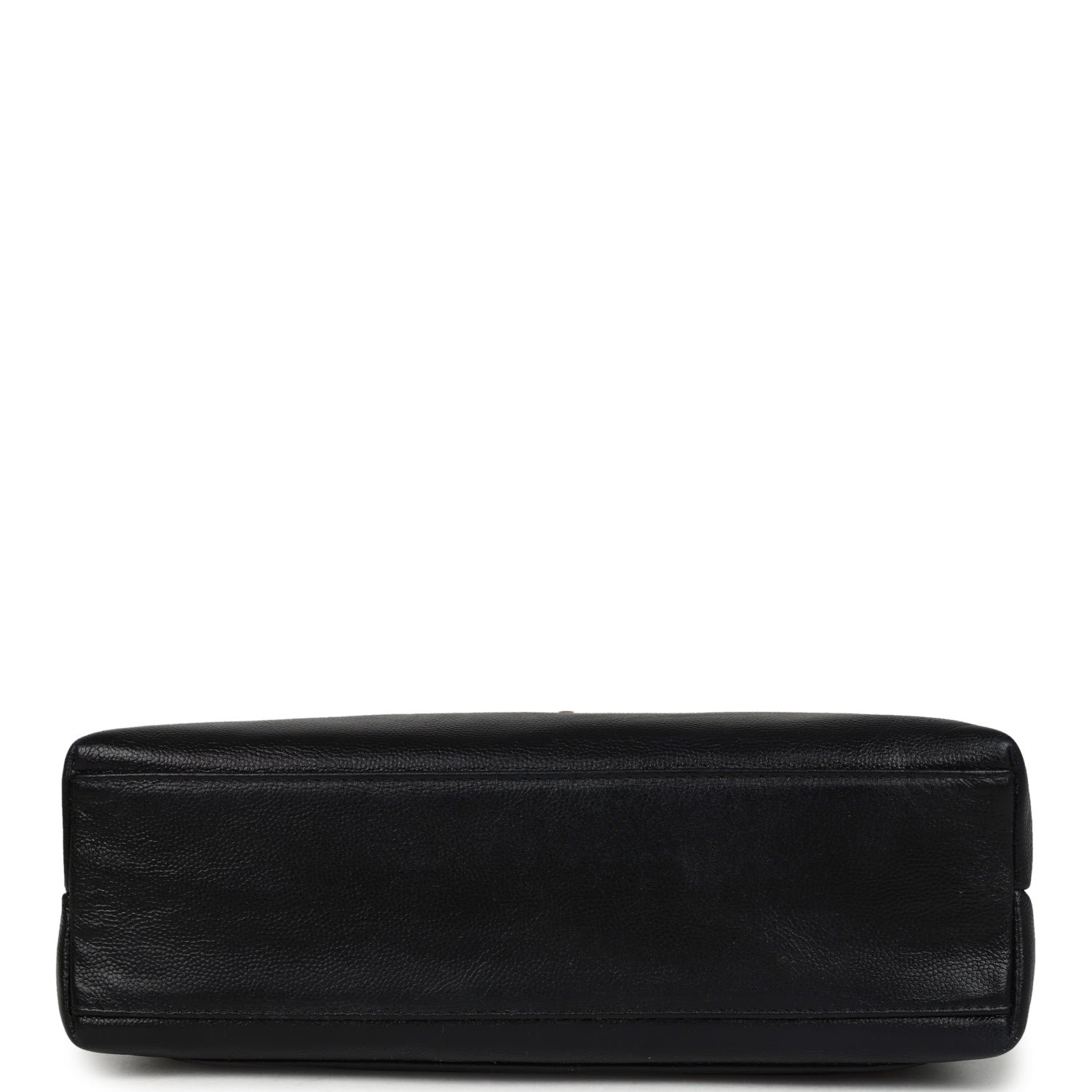 Vintage Chanel Large Kelly Black Caviar — view 6
