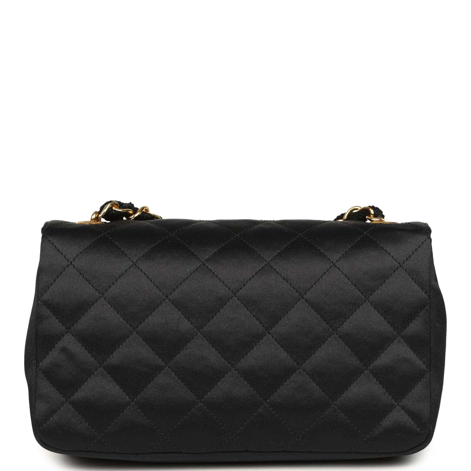 Vintage Chanel Mini Flap Bag Black — view 5