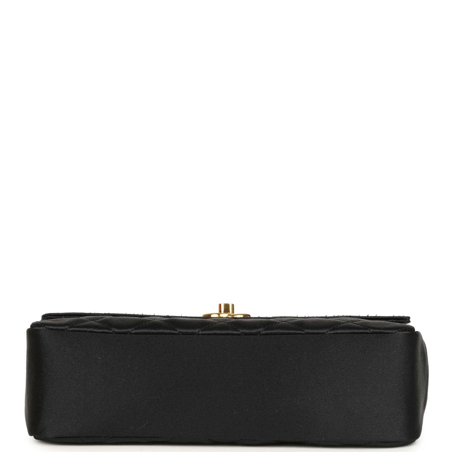 Vintage Chanel Mini Flap Bag Black — view 6