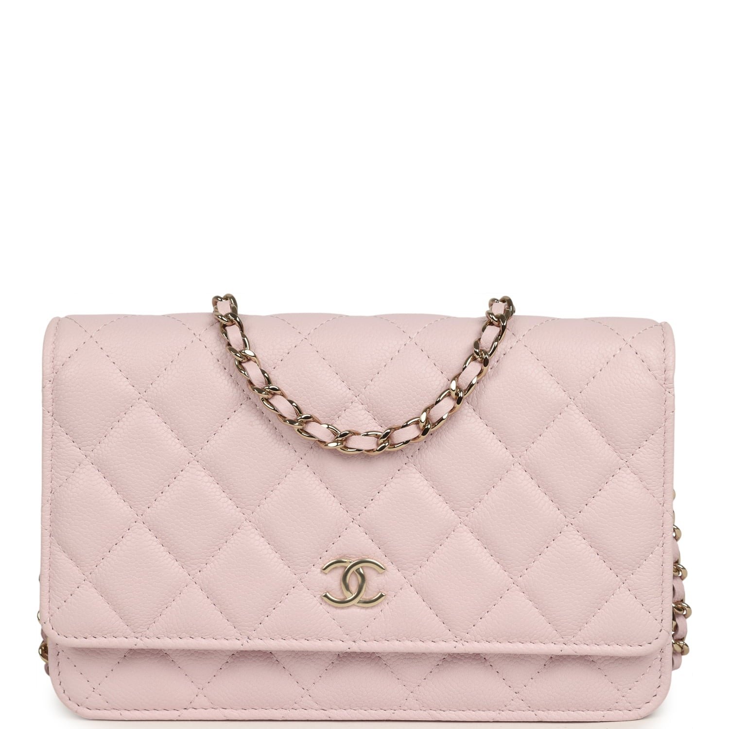 Chanel Wallet on Chain Light Pink Caviar